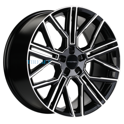 Khomen Wheels 9,5x21/5x120 ET45,5 D62,5 KHW2101 (Li 7/9) Black-FP
