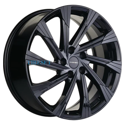 Диски Khomen Wheels 7,5x19/5x114,3 ET45 D60,1 KHW1901 (Geely Atlas/Atlas Pro) Black на tireset.ru