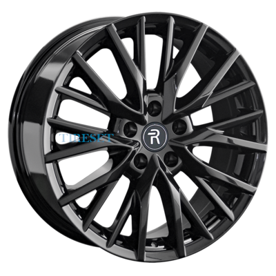 Replay 8x18/5x114,3 ET30 D60,1 LX107 BK (конус, C570)