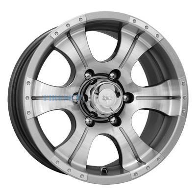 KиK 8x16/6x139,7 ET0 D111,6 Байконур (КС465) Дарк платинум