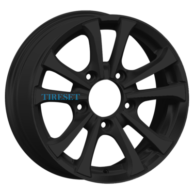 Диски СКАД 6,5x16/5x139,7 ET40 D98,5 Тундра (КЛ286) Черный бархат на tireset.ru