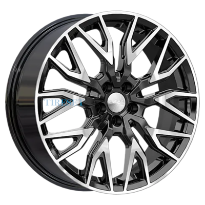 Диски СКАД 7x18/5x108 ET52 D60,1 Эльба (КЛ1071) Алмаз на tireset.ru