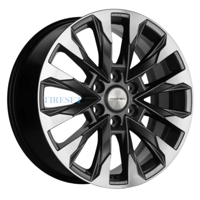 Диски Khomen Wheels 8x20/6x139,7 ET36 D100,1 KHW2010 (Tank 300/500) Gray-FP на tireset.ru