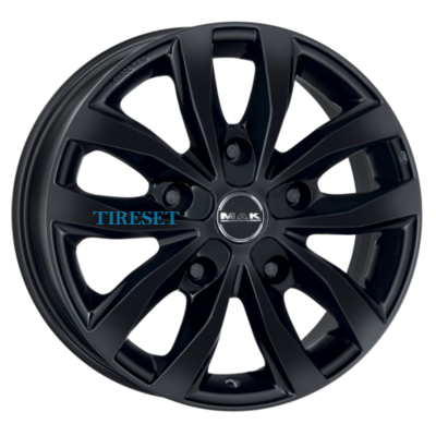 MAK 7x17/5x118 ET68 D71,1 Load 5 Gloss Black
