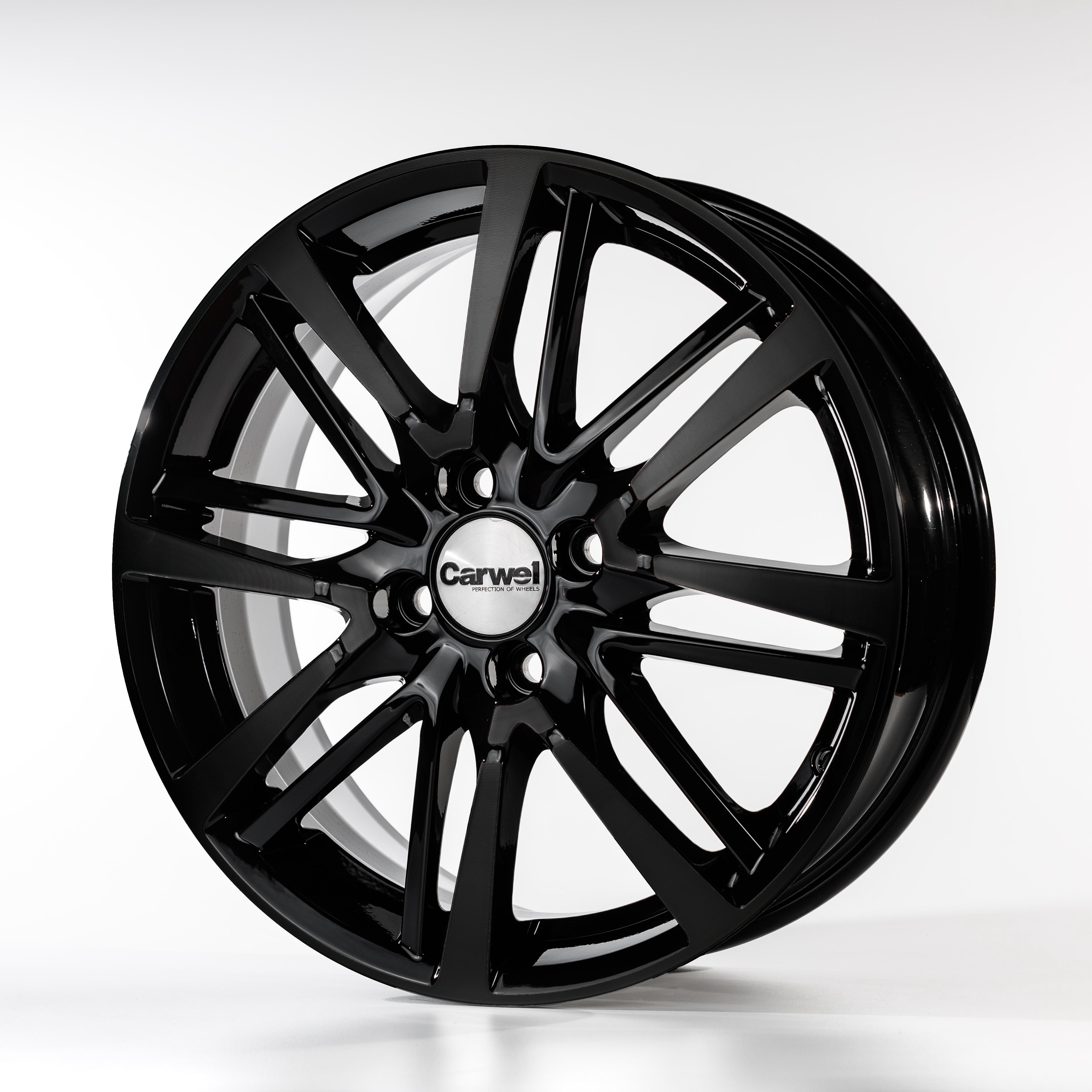 Carwel Бустах 215 6,0x16 4/100 ET37 d-60,1 BK (Арт.140498)