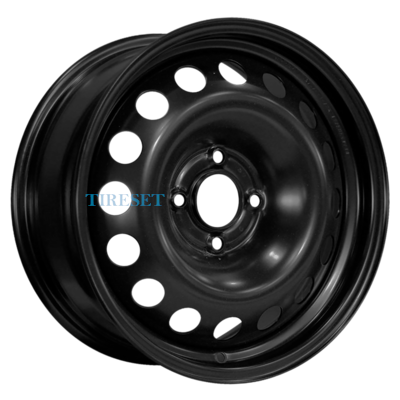 Диски Magnetto 6x16/4x100 ET37 D60,1 16019 AM Black Sandero Stepway на tireset.ru