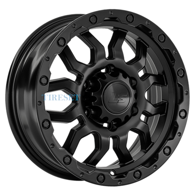 LS 7x16/6x139,7 ET38 D100,1 1285 BKS (конус, Колпак+лого)