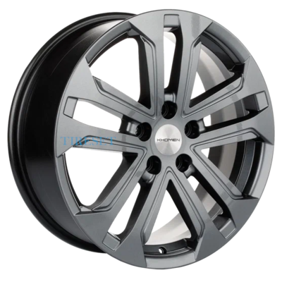 Khomen Wheels 7x18/5x108 ET40 D60,1 KHW1803 (Chery Tiggo) Gray
