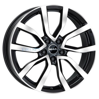 MAK 9,5x21/5x112 ET25 D66,45 Midlands Black mirror