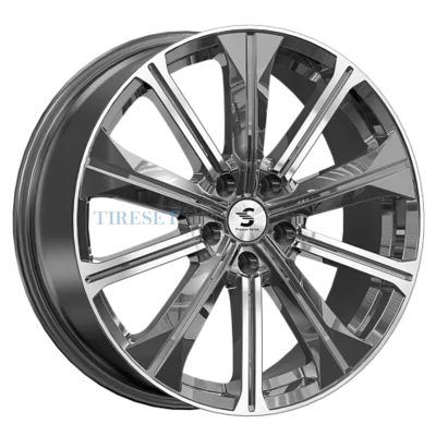Диски Premium Series 7x19/5x108 ET33 D60,1 КР013 (Tiggo 7 Pro) Diamond Gloss Graphite (4210017) на tireset.ru