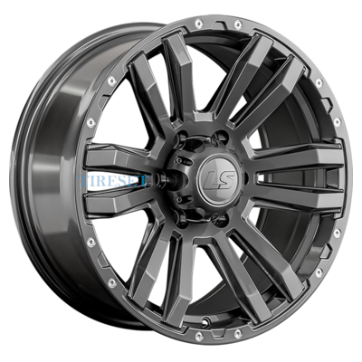 LS 9x18/6x139,7 ET15 D106,1 1339 GM (конус, Колпак+лого)