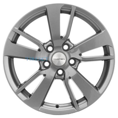 Khomen Wheels 7x17/5x114,3 ET38 D67,1 KHW1704 (Outlander) Gray