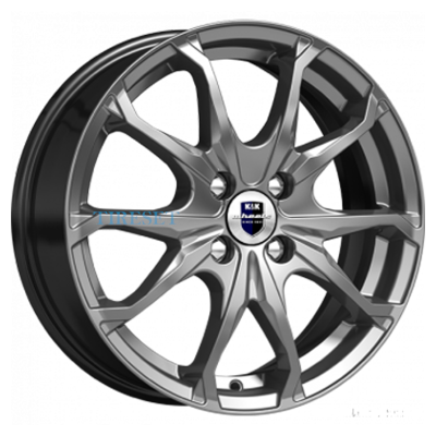 Диски KиK 6x16/4x98 ET35 D58,5 Brent (КС733) Дарк платинум на tireset.ru