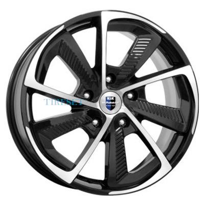 KиK 8x18/5x115 ET44 D70,2 C.T.G. (КС687) Алмаз черный