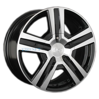 LS 8x18/6x139,7 ET55 D100,1 794 BKF (конус, Колпак+лого)