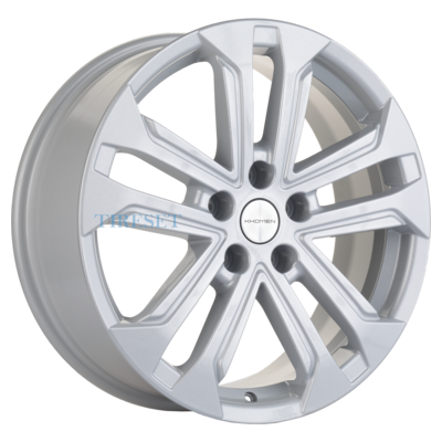 Диски Khomen Wheels 7x18/5x108 ET40 D60,1 KHW1803 (Chery Tiggo) F-Silver на tireset.ru