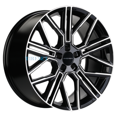 Khomen Wheels 9,5x21/5x114,3 ET30 D66,1 KHW2101 (Infiniti) Black-FP