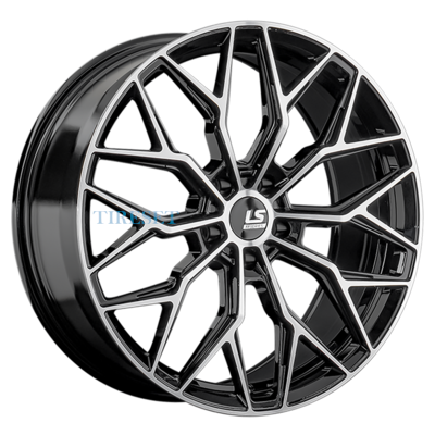 LS FlowForming 8,5x20/5x114,3 ET30 D60,1 RC88 BKF (конус)