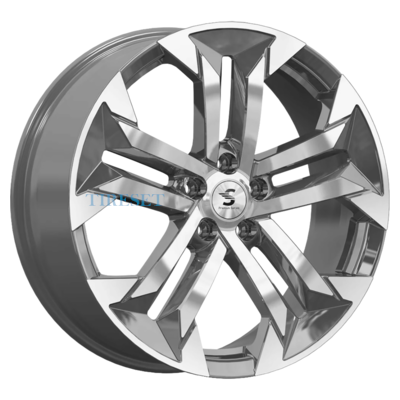 Premium Series 7,5x19/5x108 ET50 D63,35 КР015 (Volvo XC60) Diamond Gloss Graphite