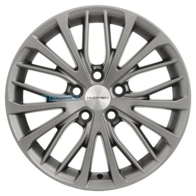 Khomen Wheels 7x17/5x114,3 ET45 D67,1 KHW1705 (CX-5/i40/X-Trail) G-Silver