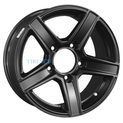 СКАД 7x16/5x139,7 ET30 D98,5 Сафари (КЛ316) Черный бархат