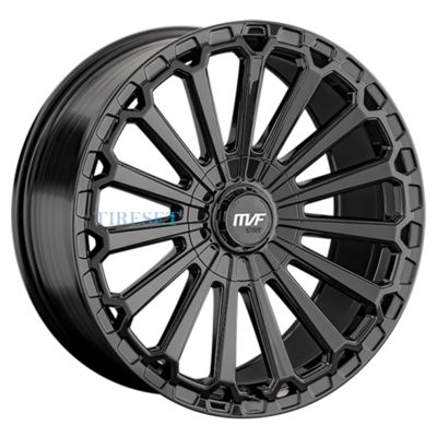 LS FlowForming 9x20/6x139,7 ET25 D100,1 RC80 BK (конус, Колпак+лого)