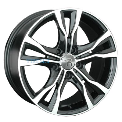 Replay 7,5x17/5x120 ET45 D64,1 H97 BKF (конус, C570)