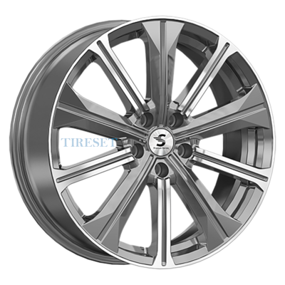 Premium Series 7x19/5x114,3 ET40 D66,1 КР013 (X-Trail T32) Diamond Gloss Graphite