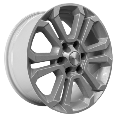 Диски Khomen Wheels 7,5x18/6x139,7 ET30 D106,1 KHW1817 (Fortuner/Hilux) F-Silver на tireset.ru