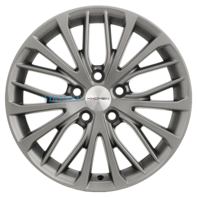 Khomen Wheels 7x17/5x114,3 ET45 D60,1 KHW1705 (Camry) G-Silver