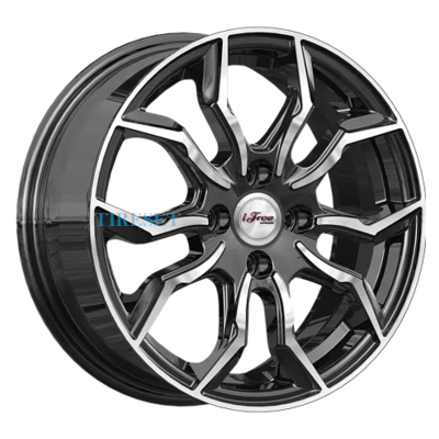 Диски iFree 6x15/4x100 ET37 D60,1 Бохо Блэк Джек на tireset.ru