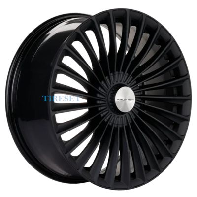 Khomen Wheels 8,5x20/5x112 ET38 D66,6 KHW2008 (Mercedes Front) Black matt