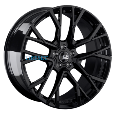 LS Forged 9,5x21/5x112 ET36 D66,6 LS FG07 BK (конус, C570)