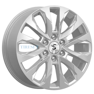 Premium Series 8x20/6x139,7 ET38 D67,1 КР007 (Pajero Sport) Elite Silver