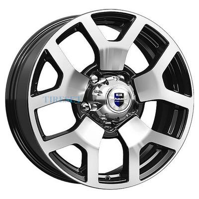 KиK 7x18/5x139,7 ET35 D108,5 Намиб (КС929) Алмаз черный