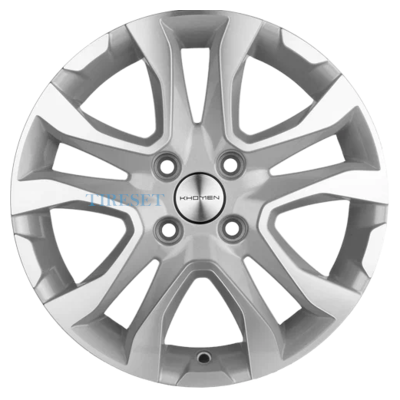 Khomen Wheels 6x15/4x100 ET46 D54,1 KHW1503 (Rio) F-Silver-FP
