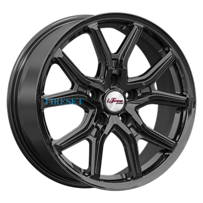 iFree 6,5x17/5x114,3 ET35 D67,1 Страйк (КС1080) BK