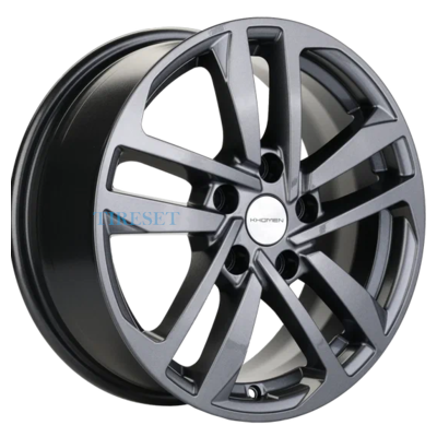 Khomen Wheels 6,5x16/5x114,3 ET45 D60,1 KHW1612 (Camry/Corolla/Grand Vitara) Gray