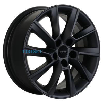 Khomen Wheels 6x15/5x100 ET40 D57,1 KHW1507 (Polo) Black matt