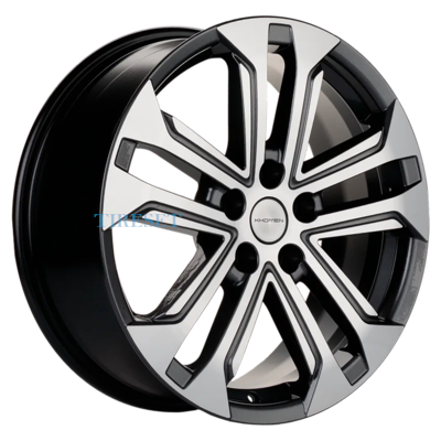 Khomen Wheels 7x18/5x108 ET33 D60,1 KHW1803 (OMODA C5) Gray-FP