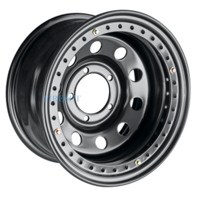Off-Road Wheels 8x16/5x139,7 ET-24 D110 УАЗ черный с бедлоком (черный)