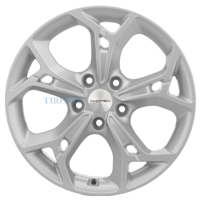 Khomen Wheels 7x17/5x112 ET49 D57,1 KHW1702 (Octavia) F-Silver