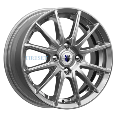 KиK 5,5x14/4x100 ET40 D56,6 Квант (КС960) Дарк платинум