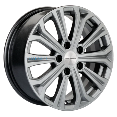 Khomen Wheels 6,5x16/5x112 ET46 D57,1 KHW1610 (Octavia) G-Silver