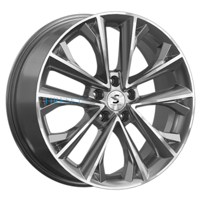 Premium Series 7x18/5x114,3 ET37 D66,6 КР012 (Jolion) Diamond Gloss Graphite