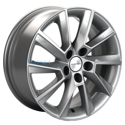 Khomen Wheels 6x15/5x100 ET38 D57,1 KHW1507 (Rapid/Fabia) Gray