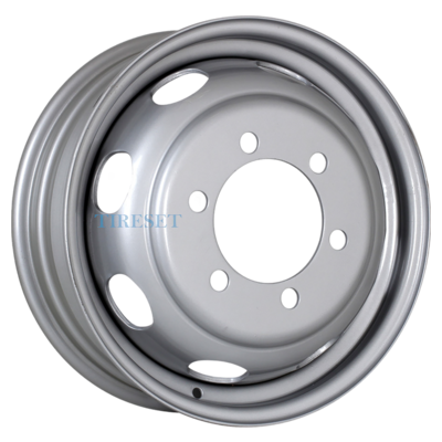 RoadWiz 6,5x16/6x170 ET106 D130 Газель Соболь Silver 1 250 кг 3166580-WIZ