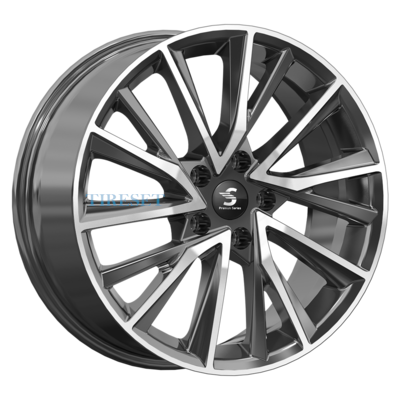 Premium Series 7,5x18/5x108 ET47 D60,1 КР010 (Tiggo 8 Pro) Diamond Black Gris
