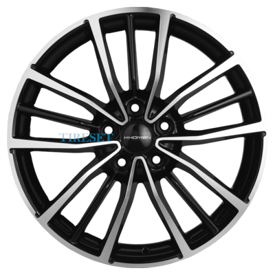 Khomen Wheels 7x18/5x114,3 ET40 D66,5 KHW1812 (Haval Dargo) Black-FP