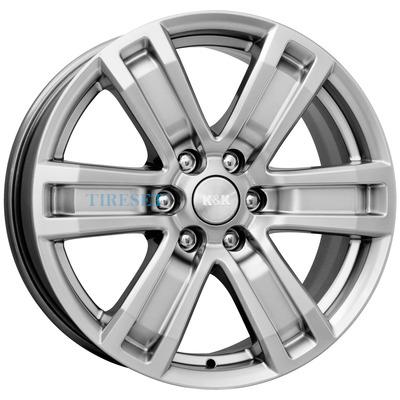 KиK 7x16/6x127 ET38 D77,9 R7-Рольф (КС456) Сильвер